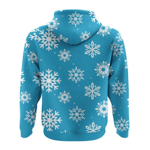 Holidays Hoodie Merry Christmas Santa Claus Friends Print