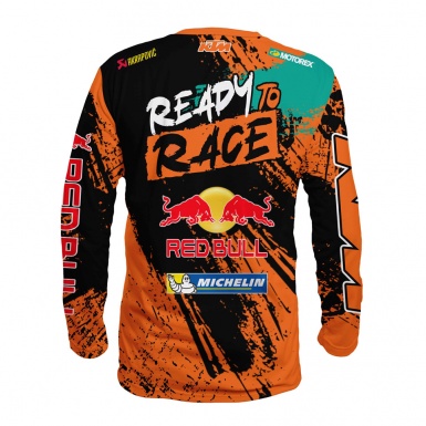 KTM Long Sleeve T-Shirt Black Orange Ready To Race Edition