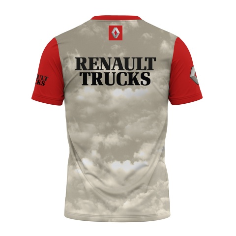 Renault T-Shirt Short Sleeve On The Road Full Color Print