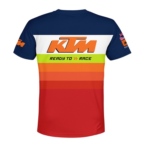 KTM Short Sleeve T-Shirt Red Dusk Ready To Race Design