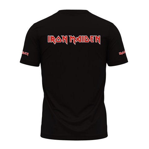 Music T-Shirt Short Sleeve Iron Maiden Eddie Full Color Print