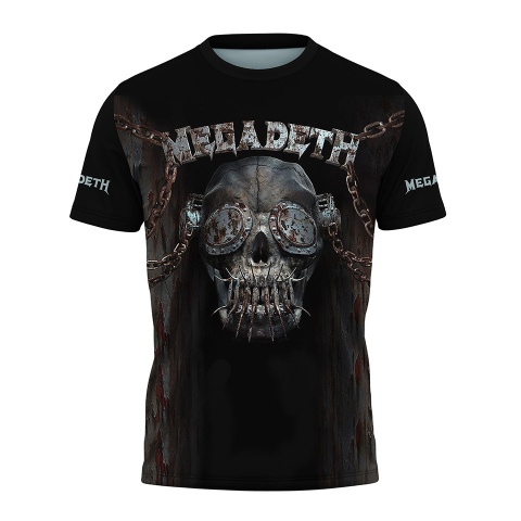 Music T-Shirt Megadeth The System Has Failed Color Collage