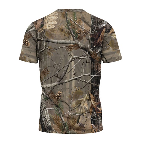 Hunting T-Shirt Brown Grizzly Bear Staring Forest Collage