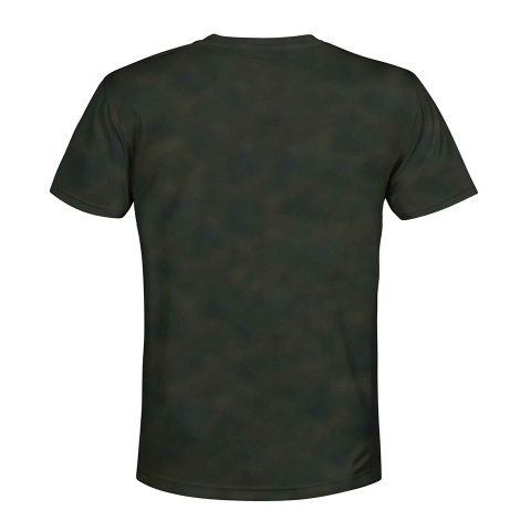 Hunting T-Shirt Short Sleeve Wild Deer Mating Season Print