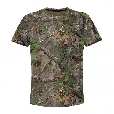 Hunting T-Shirt Short Sleeve Oak Forest Collage Edition