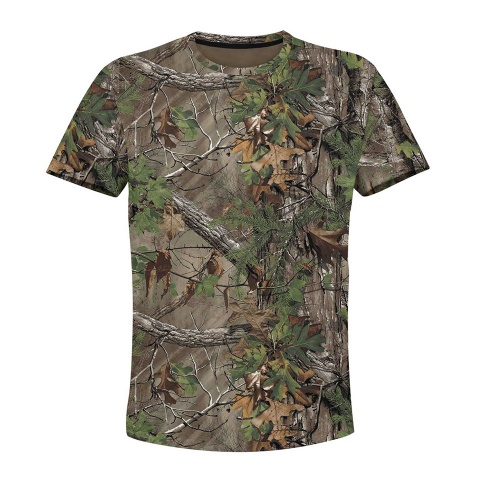 Hunting T-Shirt Short Sleeve Oak Forest Collage Edition