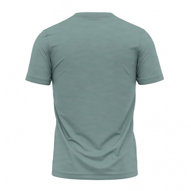 Fishing Short Sleeve T-Shirt Turquoise Carp Fish Mating Edition