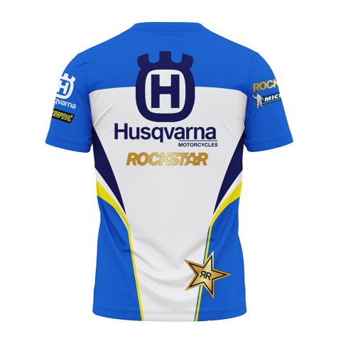  Motorcycles Thirt WPS Racing Blue White Lime Edition
