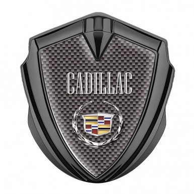 Cadillac Self Adhesive Bodyside Emblem Graphite Carbon Template