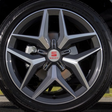 Seat Silicone Stickers Center Hub Marbella 