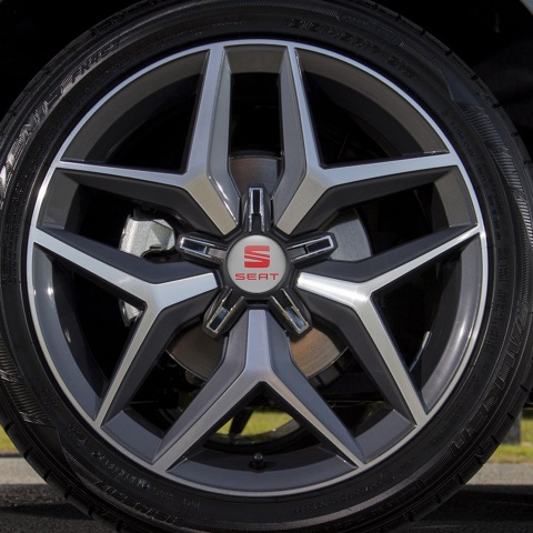 Seat Silicone Stickers Center Hub Marbella 