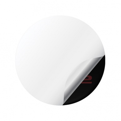 Seat Silicone Stickers Center Hub Dome caps 3D