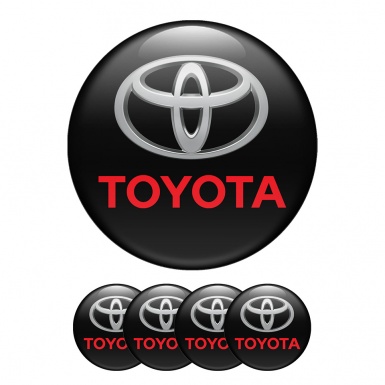 Toyota Silicone Stickers Center Hub TRD Sport Edition