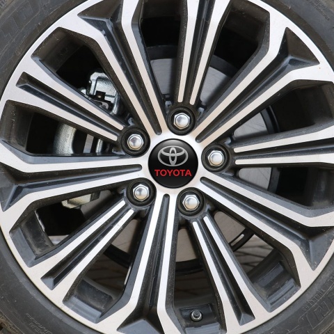 Toyota Silicone Stickers Center Hub TRD Sport Edition