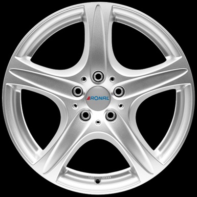 Ronal Sticker Wheel Center Hub Cap Light Gray 