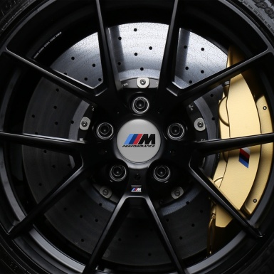 BMW M Performance  Wheel Center Hub Cap logo Emblems