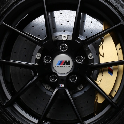 BMW M Performance  Wheel Center Hub Cap logo Emblems