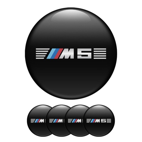 BMW M Power Sticker Wheel Center Hub Cap Gray  M5 Logo