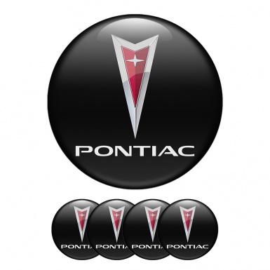 Pontiac Wheel Center Caps Emblem 3D Series