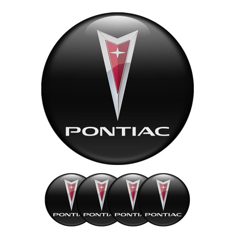 Pontiac Wheel Center Caps Emblem 3D Series