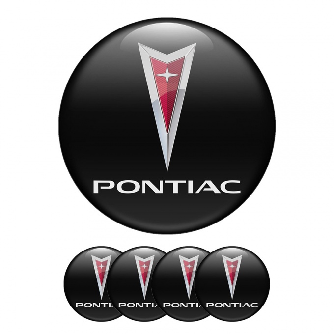 Pontiac Wheel Center Caps Emblem 3D Series