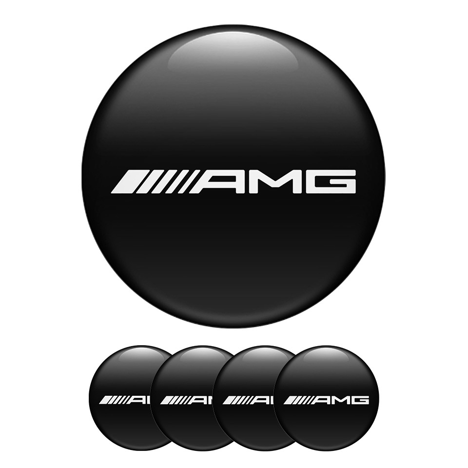 Mercedes Amg Sticker Wheel Center Hub Cap