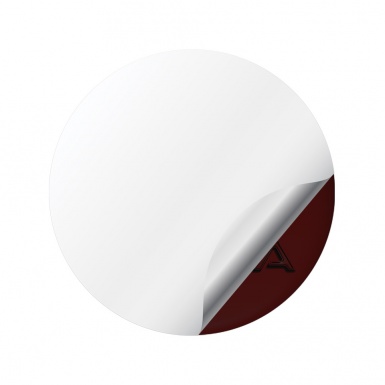 Acura Wheel Center Caps Emblem Red Storm