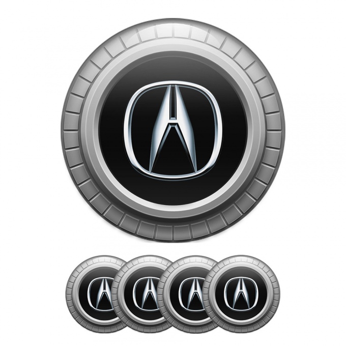 Acura Emblems for Wheel Center Caps Engineering Thought