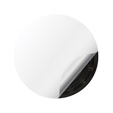 Rays Domed Stickers Wheel Center Cap Badge With Unique 3D Effect