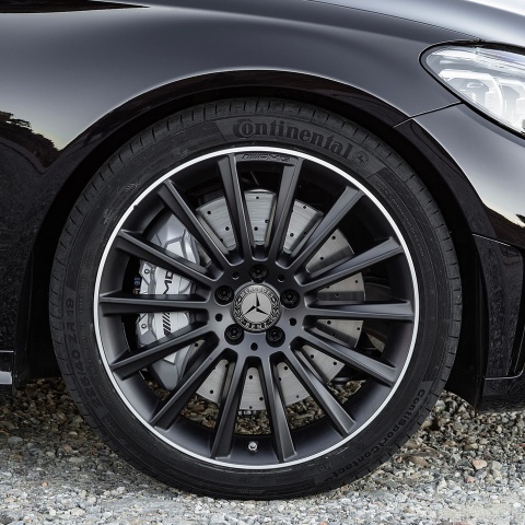 Mercedes Benz Sticker Wheel Center Hub Cap Universally Logo 