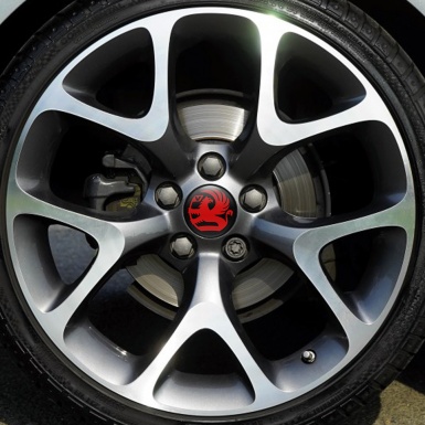 Vauxhall Silicone Stickers Center Hub Street Power
