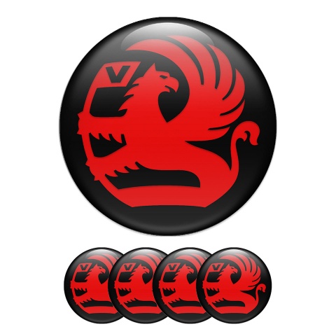 Vauxhall Silicone Stickers Center Hub Street Power