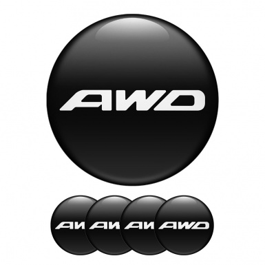 Subaru Sticker Wheel Center Hub Cap AWD System