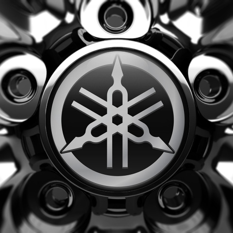 Yamaha Sticker Wheel Center Hub Cap Ride Concept