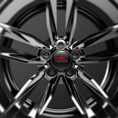 WRC Championship Sticker Wheel Center Hub Cap