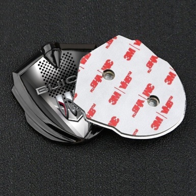 Buick Trunk Emblem Graphite Metallic Plate Chromed Logo Effect