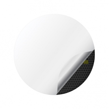 ATS Center Hub Dome Stickers Carbon Style