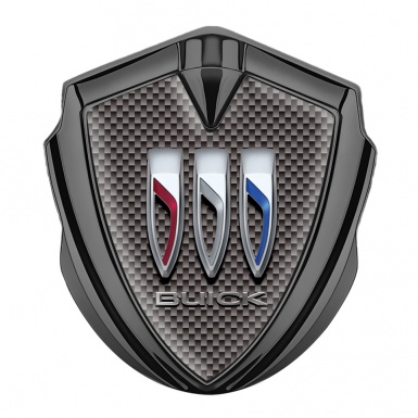 Buick Bodyside Emblem Graphite Brown Carbon Template Big Logo