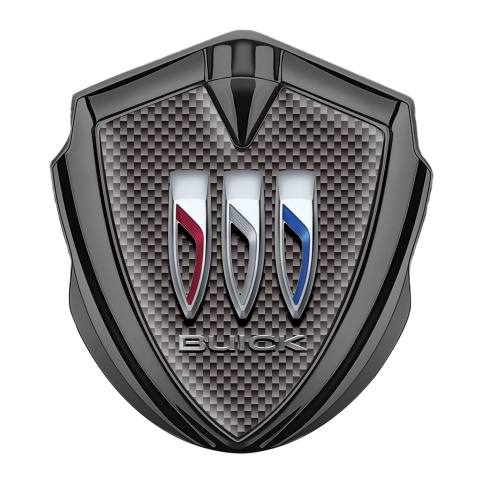 Buick Bodyside Emblem Graphite Brown Carbon Template Big Logo