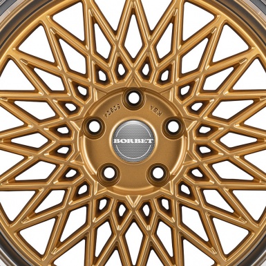 Borbet Domed Stickers Wheel Center Cap Sports Gray Series Carbon