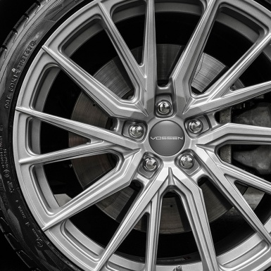 Vossen Sticker Wheel Center Hub Cap Unique Model In Carbon Printing