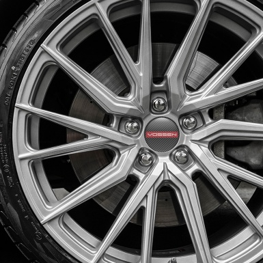Vossen Domed Stickers Wheel Center Cap Limited Model Carbon Style
