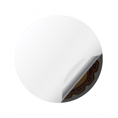 Animals Wheel Center Cap Domed Stickers Image Of A Proud Eagle