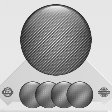 Wheel Emblems for Center Caps Carbon Edition