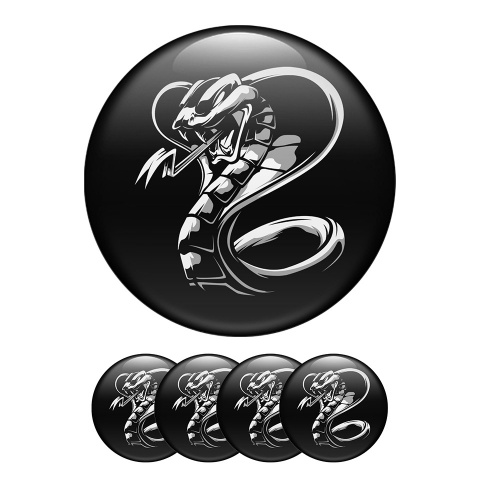Animals Sticker Wheel Center Hub Cap Aggressive Cobra 