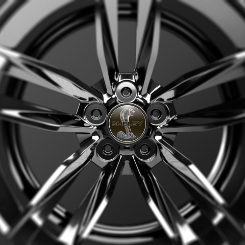 Ford Mustang Domed Stickers Wheel Center Cap Badge 