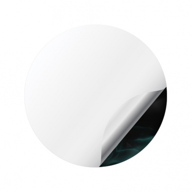Skull Center Hub Dome Stickers Super Star