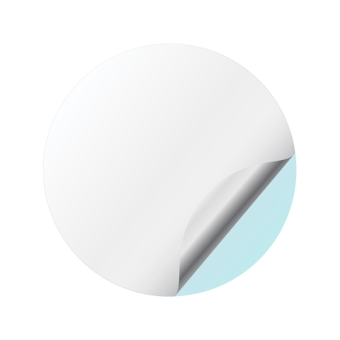 Aave Crypto Silicone Stickers A Logo