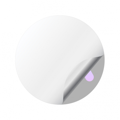 Alu Altura Crypto Silicone Stickers Black
