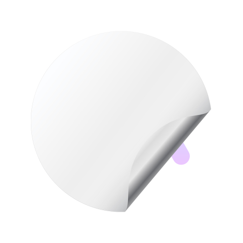 Alu Altura Crypto Silicone Stickers White